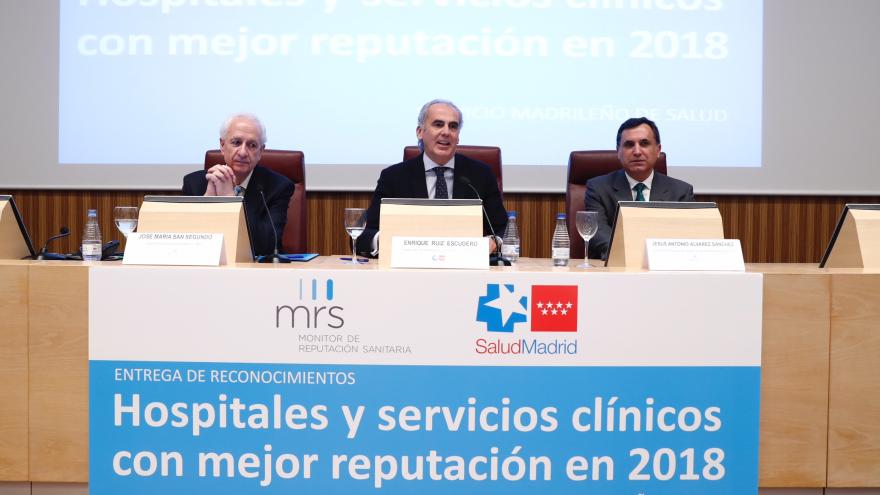 Siete hospitales madrileños se encuentran entre los once mejores hospitales públicos de España