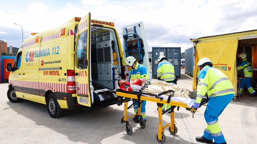 El SUMMA 112 organiza un simulacro de accidente con múltiples víctimas para visibilizar la labor de los Técnicos de Emergencias Sanitarias