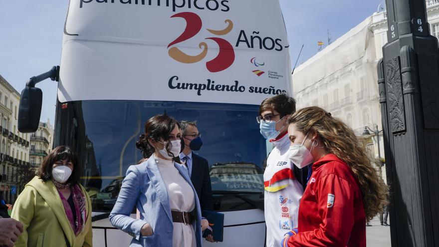 Díaz Ayuso Comité Paralímpico