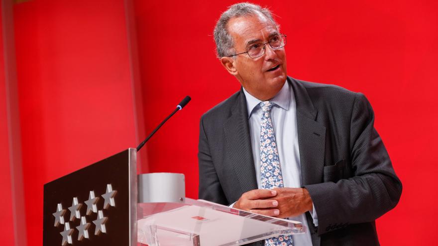 Primer plano de Enrique Ossorio