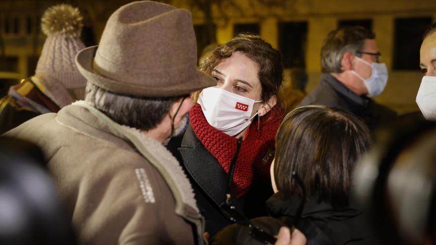 La presidenta durante el acto