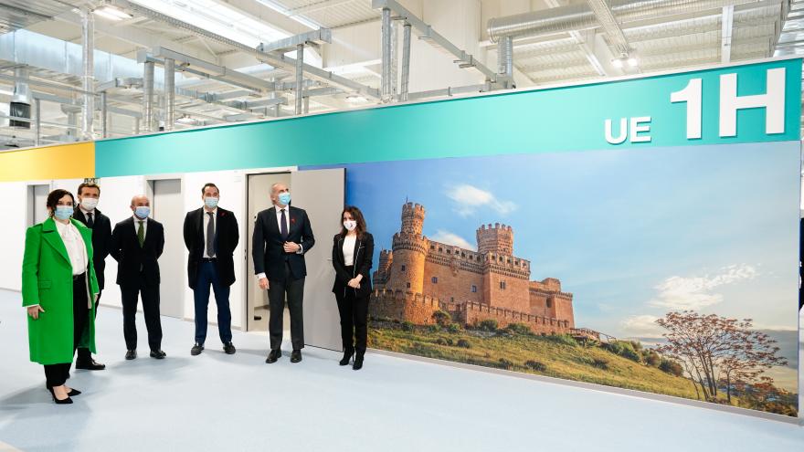 Díaz Ayuso inaugura el Hospital Enfermera Isabel Zendal