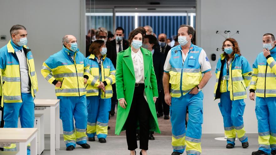 Díaz Ayuso inaugura el Hospital Enfermera Isabel Zendal