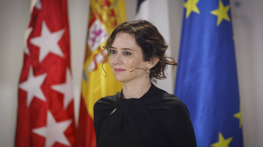 La presidenta durante el acto