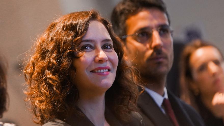 Primer plano de la presidenta