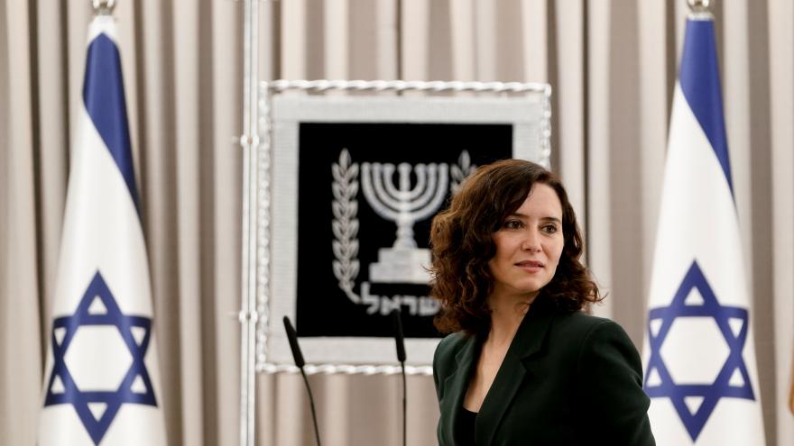 Primer plano de la presidenta