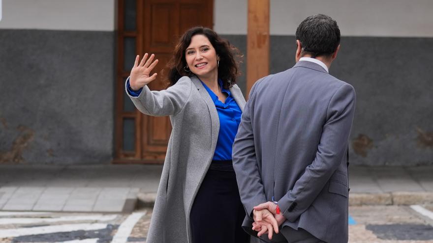 La presidenta Isabel Díaz Ayuso en Valdemoro