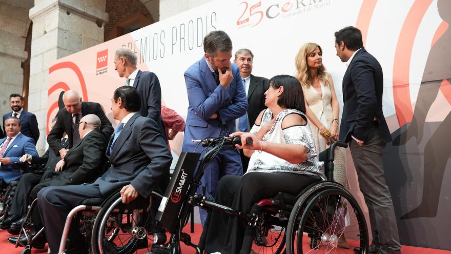 El consejero Miguel Ángel García Martín durante la entrega de los Premios Prodis XXV Aniversario 
