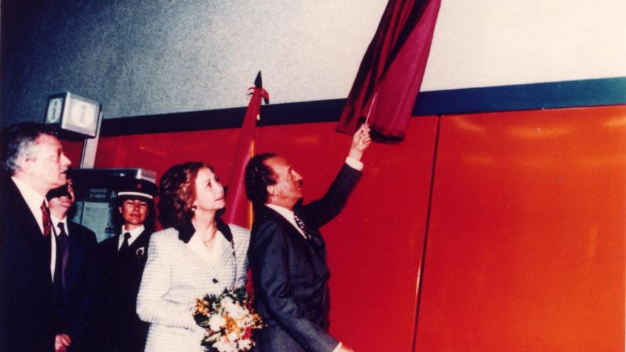 Inauguración del tramo Inauguración por Sus Majestades los Reyes de España