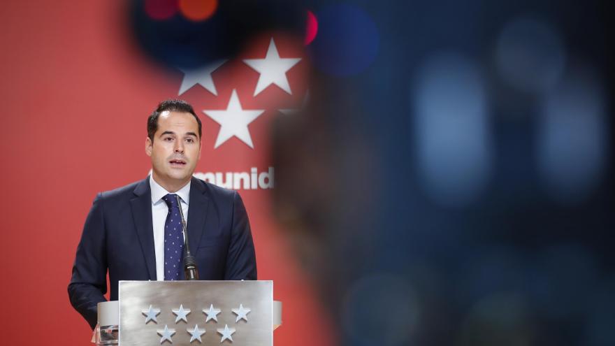 Ignacio Aguado durante la rueda de prensa posterior al Consejo de Gobierno