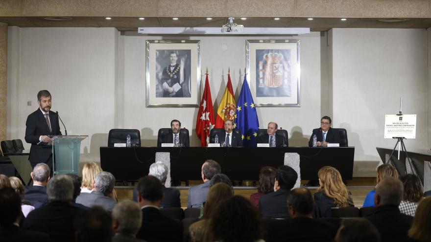 La Comunidad de Madrid rinde homenaje al magistrado Rafael Martínez