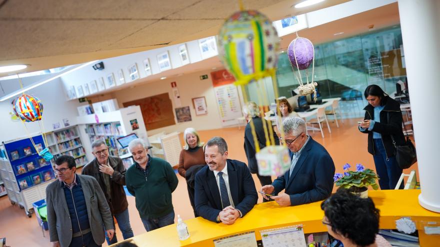 El consejero Mariano de Paco Serrano en el homenaje al escritor Luis Martín-Santos en el centenario de su nacimiento