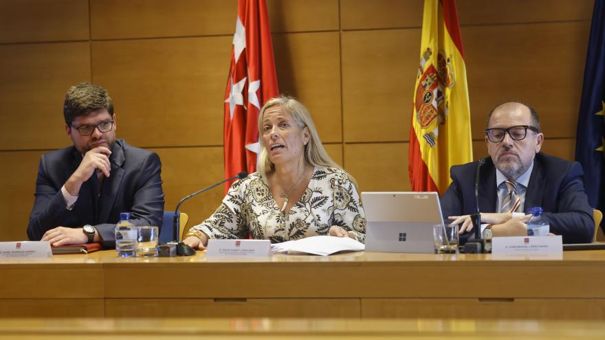 La consejera Rocío Albert explica la contabilidad regional del primer trimestre de 2024