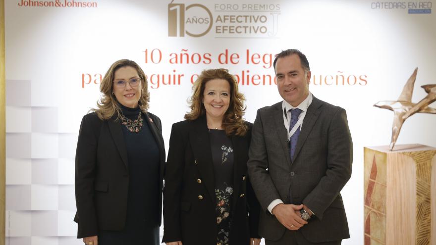 La consejera Fátima Matute en la X edición del Foro Premios Afectivo Efectivo