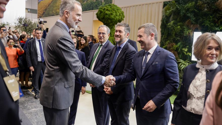 El consejero Miguel Ángel García Martín durante la inauguración de FITUR 