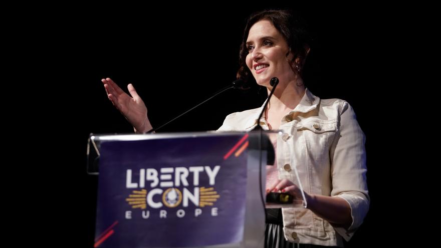 Isabel Díaz Ayuso en la conferencia internacional Liberty con Europe20 (1)