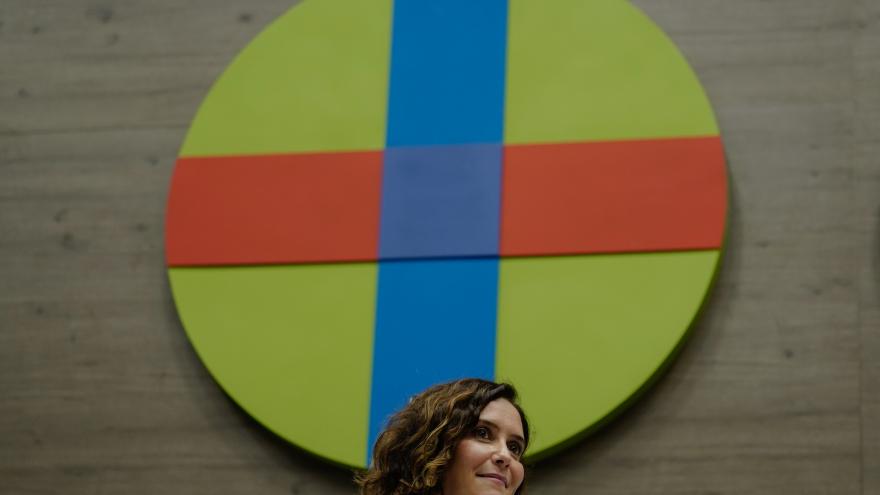 Isabel Díaz Ayuso durante la inauguración de un postgrado universitario en Liderazgo y Compromiso Cívico