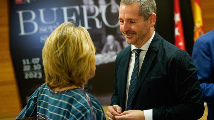 El consejero durante la inauguración