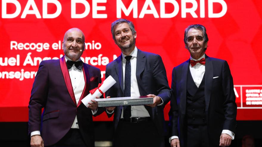 Miguel Ángel García Martín recoge el Premio San Cayetano 2024 