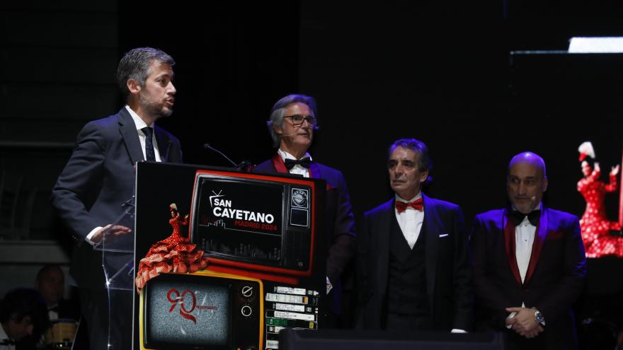 Miguel Ángel García Martín recoge el Premio San Cayetano 2024 