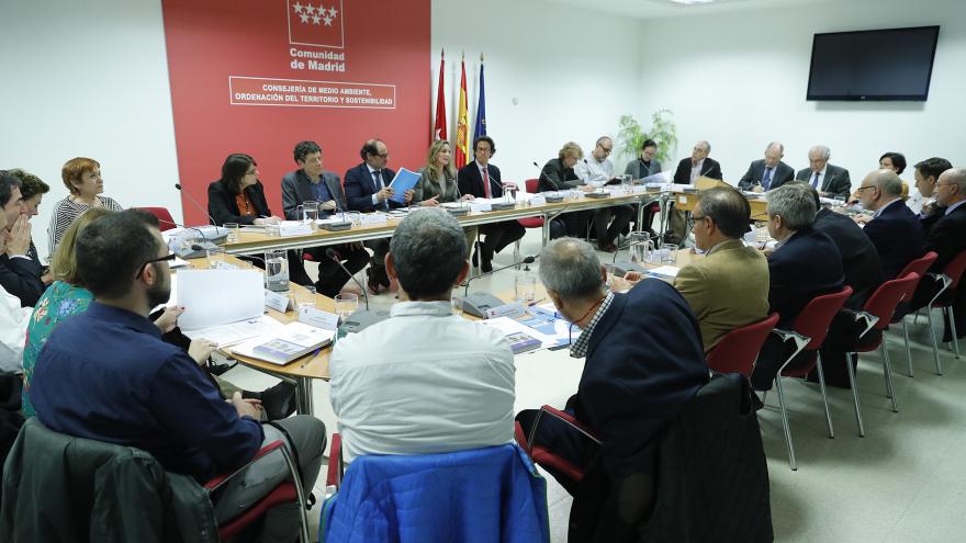 Paloma Martín presidiendo la primera reunión del Comité científico-técnico de Sostenibilidad y Cambio Climático