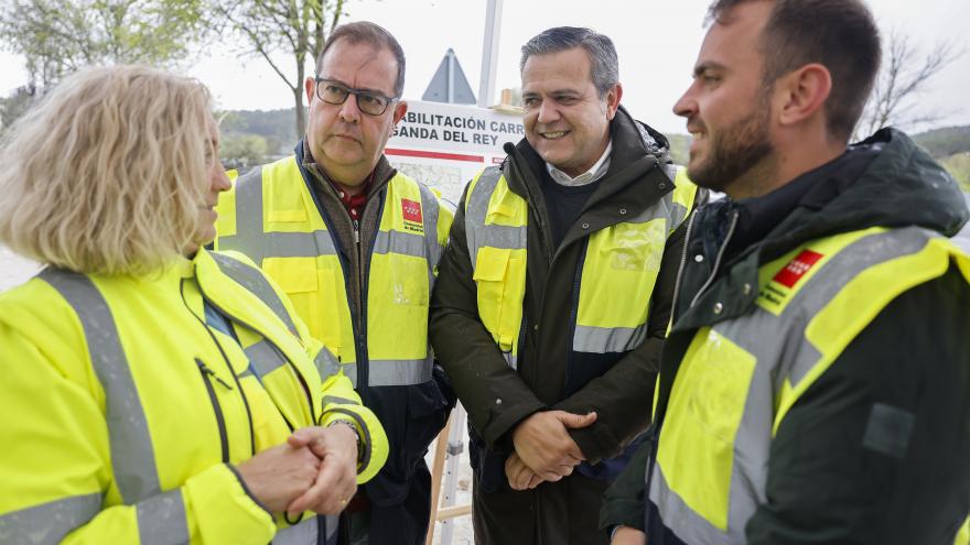 Jorge Rodrigo firma con el Ayuntamiento de Arganda del Rey la cesión de la carretera M-313