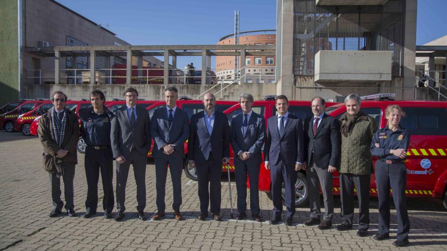 Presentación de las nuevas furgonetas tipo combi, que reducirán el consumo de combustible y las emisiones de CO2 