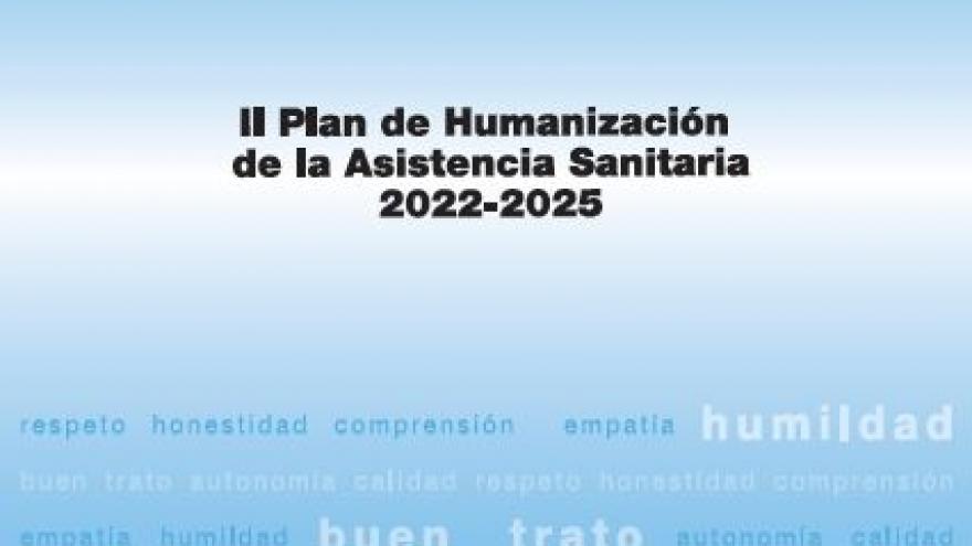 Portada de la publicación II Plan de Humanización de la Asistencia Sanitaria 2022-2025