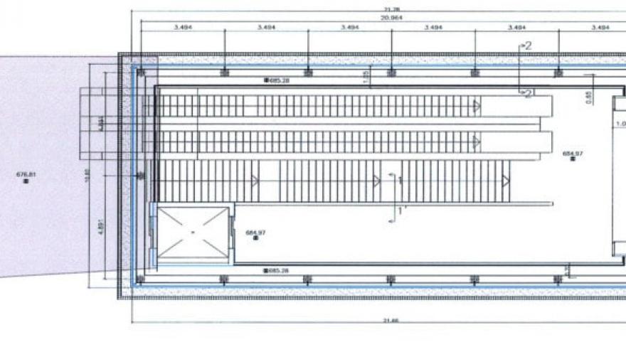 Planta templete estación Metrosur