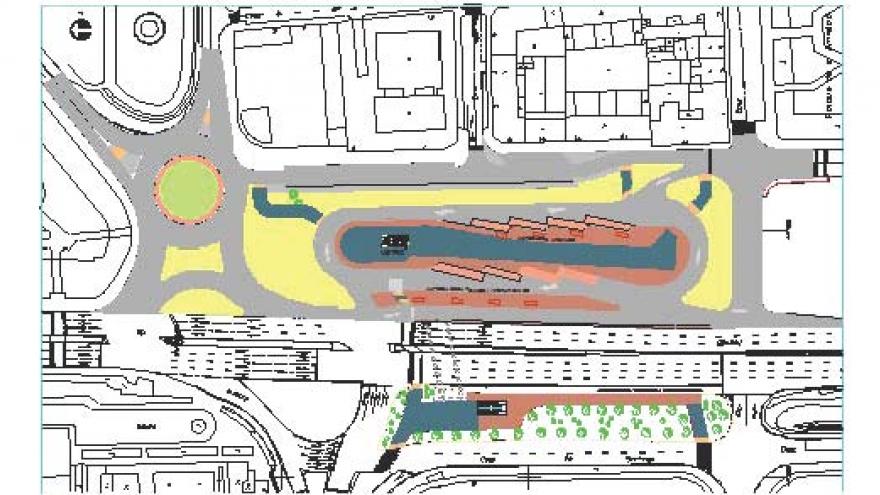 General layout plan of the Villaverde Bajo-Cruce station