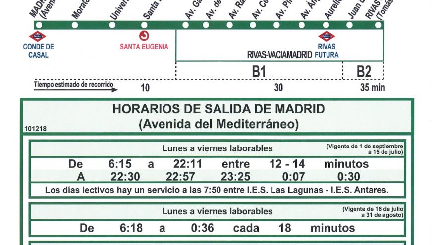 La Comunidad de Madrid comienza a renovar el diseño de los módulos de
