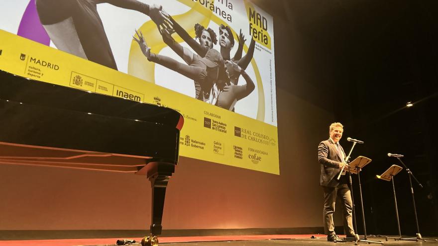 La Comunidad de Madrid acoge la 22ª edición de MADferia, con una veintena de espectáculos de artes escénicas El consejero De Paco Serrano