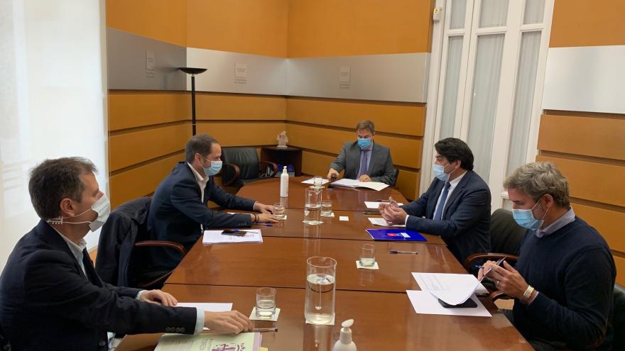 David Pérez se reúne con el alcalde de Torrejón de Ardoz