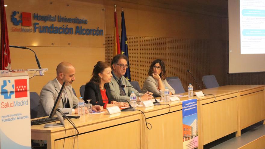 Inauguración de la Directora general de Humanización, Atención y Seguridad del Paciente de la Comunidad de Madrid, Celia García Menéndez