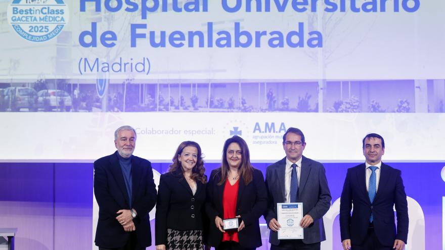 La sanidad pública madrileña logra cerca de la mitad de los Best In Class , premios nacionales que reconocen la excelencia en la atención médica La consejera Matute