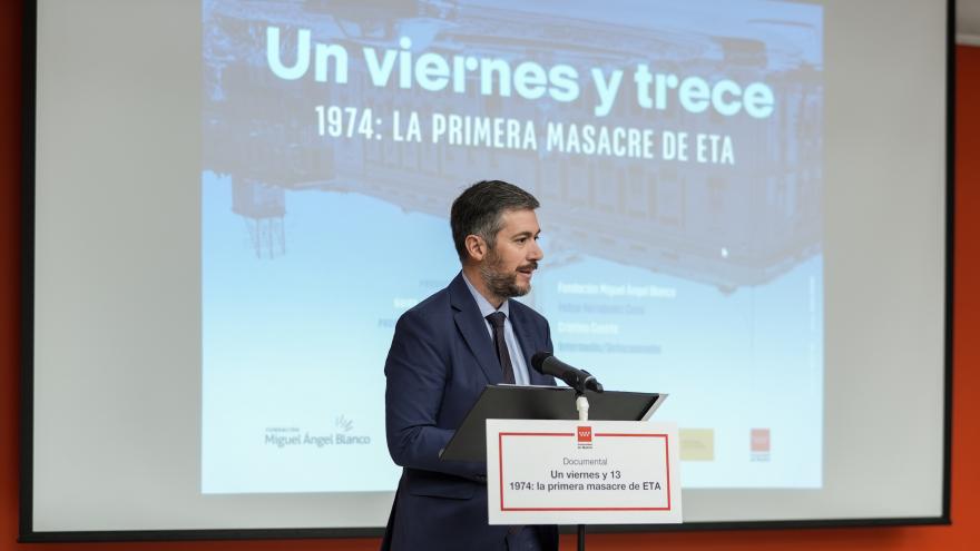 Imagen de cabecera #1 de la página de "La Comunidad de Madrid acoge la presentación de un documental sobre el atentado terrorista de la calle del Correo, la primera masacre de ETA "