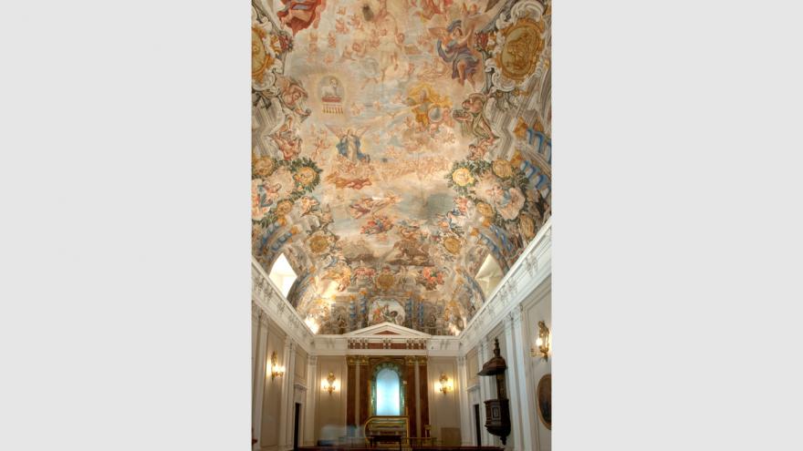 View of the Chapel of the Royal Congregation of the Immaculate Conception
