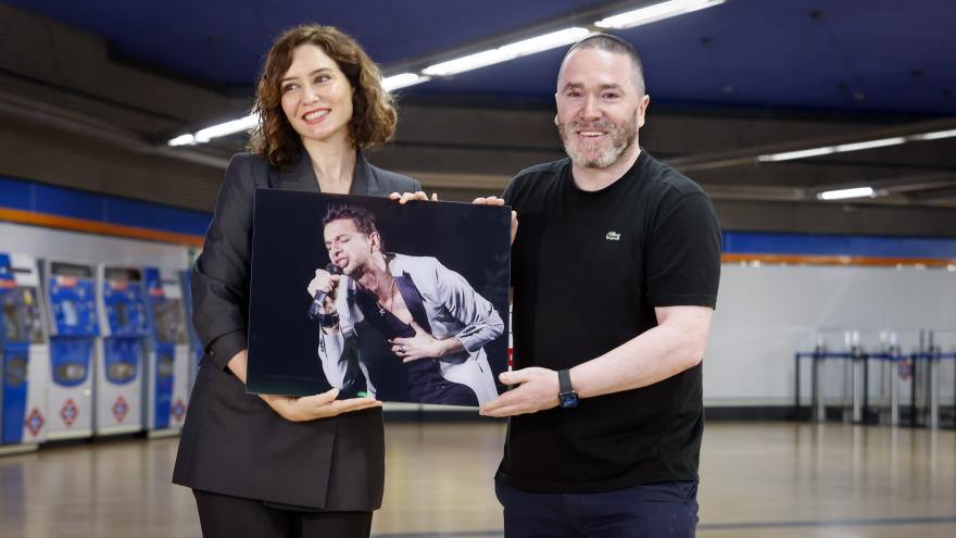 La presidenta en el Pasillo de la Música