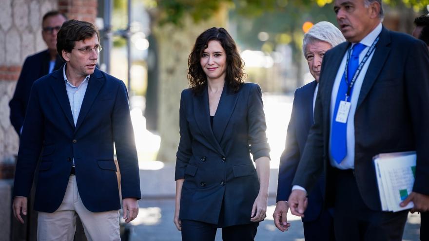 La presidenta en el atril