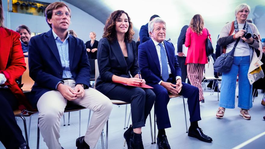 La presidenta en el atril