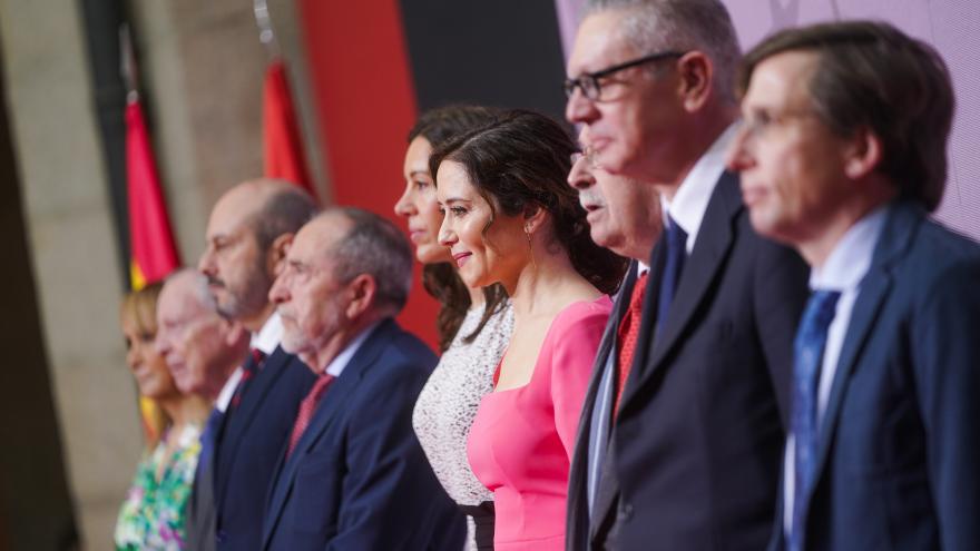 La presidenta durante el acto