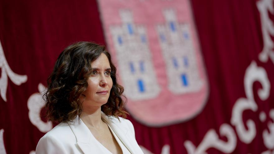 La presidenta Díaz Ayuso con los consejeros