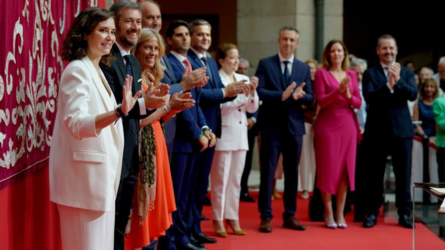 La presidenta Díaz Ayuso con los consejeros