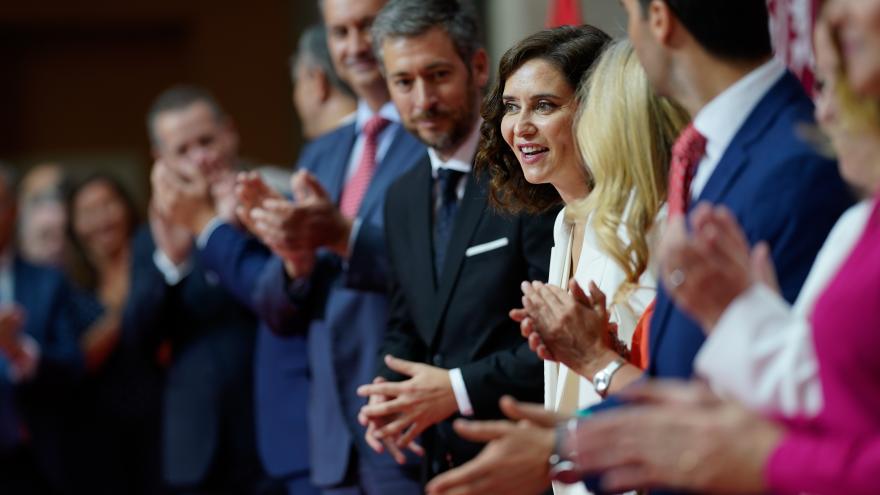 La presidenta Díaz Ayuso con los consejeros