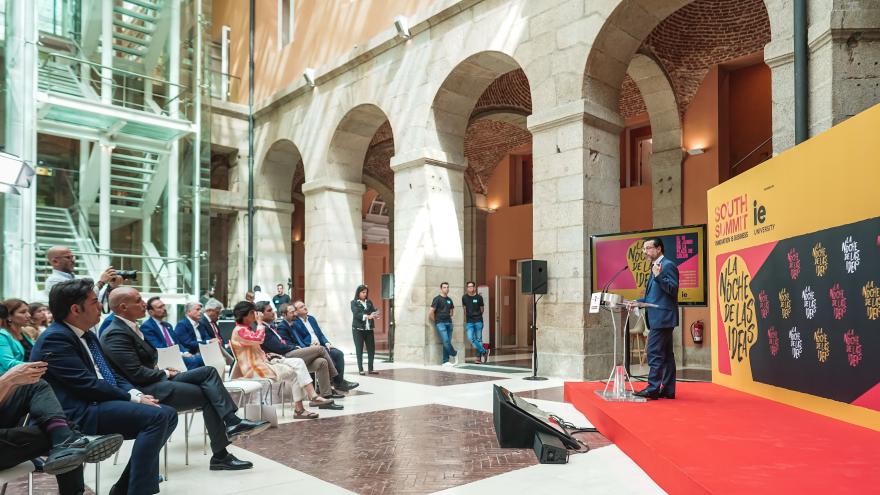 El consejero Javier-Fernández Lasquetty durante la presentación