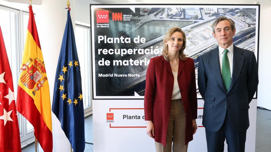La consejera Paloma Martín en Madrid Nuevo Norte