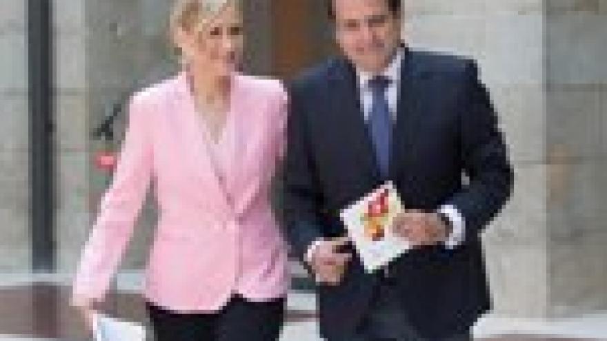 Imagen de cabecera #0 de la página de "Cristina Cifuentes recibe al presidente de la patronal madrileña, Juan Pablo Lázaro"