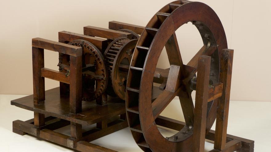 Imagen de Modelo de un ingenio de laminar y acuñar moneda de la Real Casa de Moneda de Segovia
