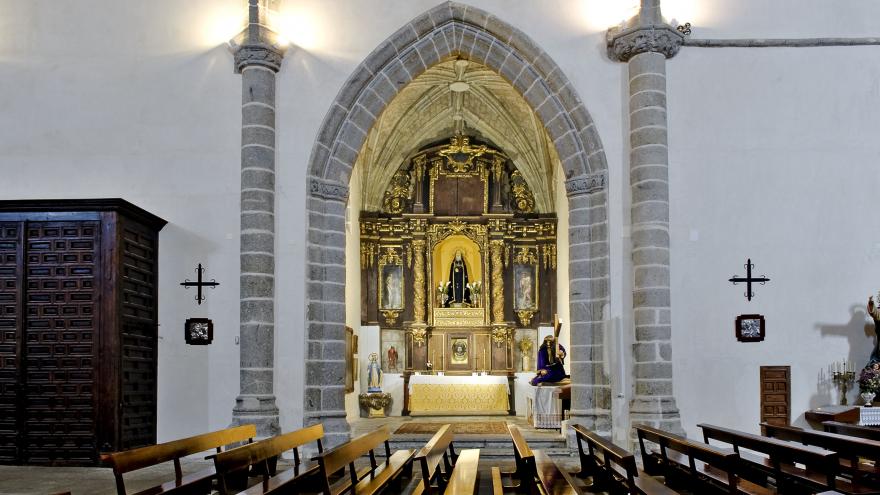 The parish church of the Assumption of Our Lady of Robledo in Chavela