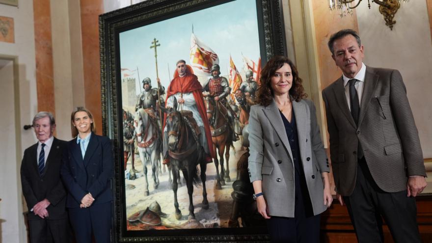 La presidenta Isabel Díaz Ayuso